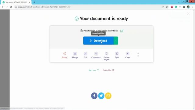How to convert pdf to searchable text using Sejda Online PDF Editor смотреть онлайн