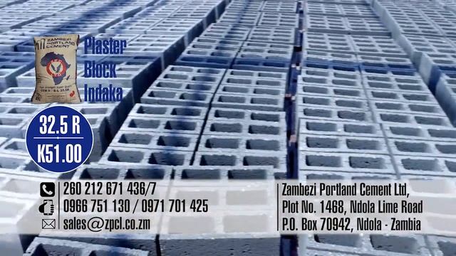Zambezi Portland Cement - 32.5 R 2015 Advert смотреть онлайн