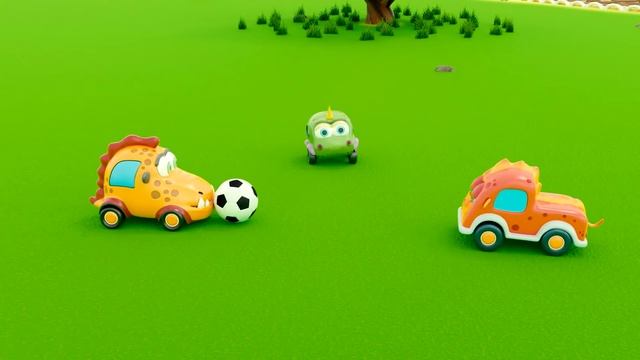 Машинки Мокас и футбол | Мультфильмы для малышей 2020 | Новая серия про машинки смотреть онлайн