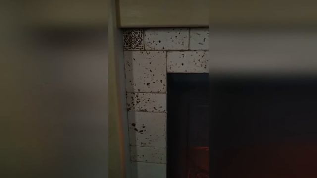 Каминокомплект Wood-lab.ru: портал Белый с электроочагом Majestic Real Flame смотреть онлайн