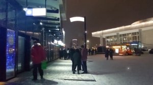 Зимний Красноярск.Вечерняя прогулка по городу