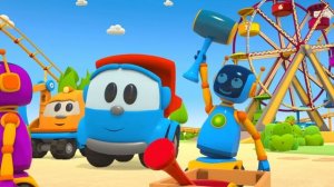 Новая карусель с машинками. Развивающие мультики Грузовичок Лева для детей