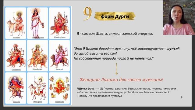Наваратри.  Девять форм Богини Дурги