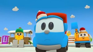 Грузовичок Лёва наряжает ёлку на Новый год. Развивающие мультики про машинки для детей