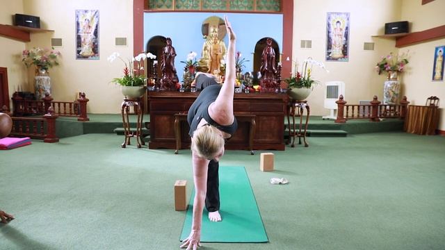 Stand Strong With Sally McNally | Online Yoga Class due to COVID Cancellations смотреть онлайн