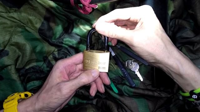 Lock Picking - Master Lock 50mm - VLine Series смотреть онлайн