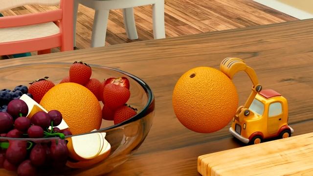 Мультфильм про машинки Мокас - Веселые мультики для детей. Машинки Мокас делают СМУЗИ смотреть онлайн