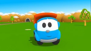 Мультфильмы про машинки. Грузовичок Лева и Грузик учат буквы