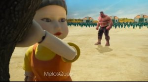 Красный Халк в Игре в кальмара. Red Hulk in Squid game