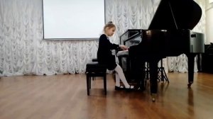 И. Парфенов. Февраль. Проводы русской зимы. Анохина Евгения, 9 лет.