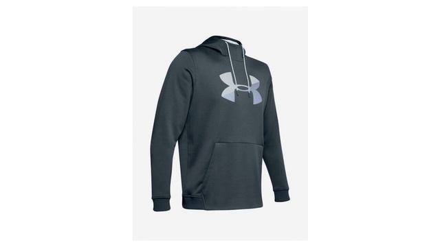 Mikina Under Armour Af Po Hoodie Big Logo Graphic-Gry Šedá смотреть онлайн
