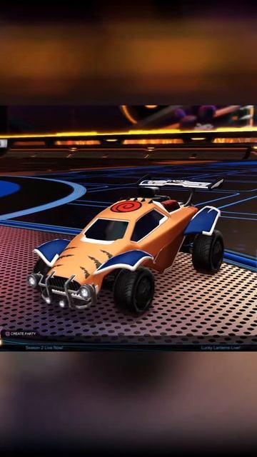 Custom Naruto Decal on Rocket League смотреть онлайн