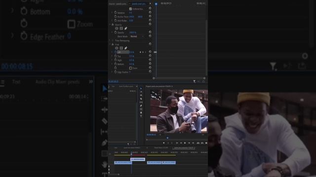 premiere pro - crop feather transition effect смотреть онлайн
