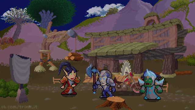 World Of Warcraft рубрика "юмор" Посмотрите сказку))) смотреть онлайн