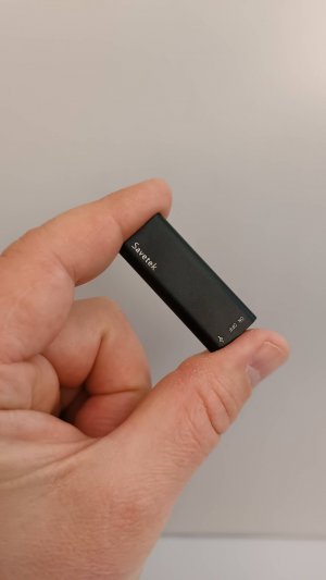 Цифровой мини диктофон Savetek VR 307+OTG Type-C модель 2024 года.
