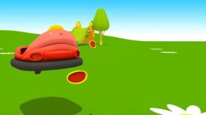 Грузовичок Лёва - машинки конструктор - Собираем бамперную машинку - Мультик для детей