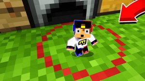 Я УМЕНЬШИЛСЯ И ПРОВЁЛ 24 ЧАСА ВНУТРИ КРАСНОГО КРУГА В МАЙНКРАФТ ДЕВУШКА ВИДЕО ТРОЛЛИНГ MINECRAFT