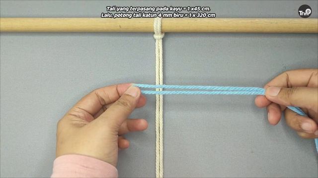 How to Tie Macrame Wavy Lark's Head Knot Pattern | Macrame Pattern Tutorial смотреть онлайн