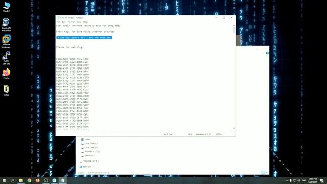 Eset Nod32 License Key 2022 | Antivirus Eset Key Full | Full Active Key 100% Working смотреть онлайн