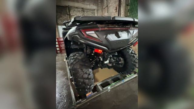 Распаковка и сборка Cfmoto Cforce 625 Touring из Китая