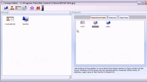 Net Control 2 PRO - How to form groups