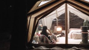 Отдых в большой палатке