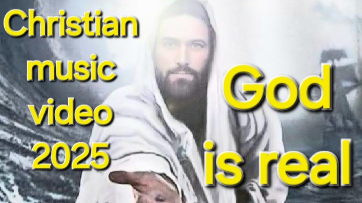 Клип с христианским уклоном God is real (Бог реален) official christian music video 2025 смотреть онлайн