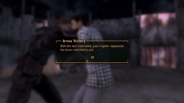 Killing Benny with a machete-Fallout New Vegas Gameplay смотреть онлайн