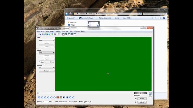 AVI - wiele ścieżek audio - wyciąganie (Avidemux) смотреть онлайн
