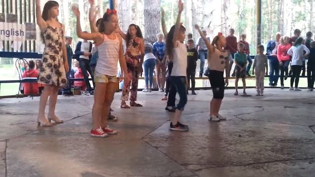 Оля танцует в лагере июль 2015 смотреть онлайн
