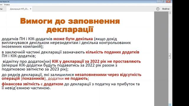 Декларація з податку на прибуток 20230225 смотреть онлайн