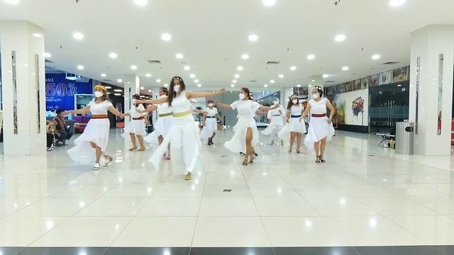 SNOWMAN | Line Dance | Demo by Chika & Friends | смотреть онлайн