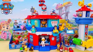 Распаковка крутой коллекции игрушек-спасателей Щенячий патруль Обзор игрушек