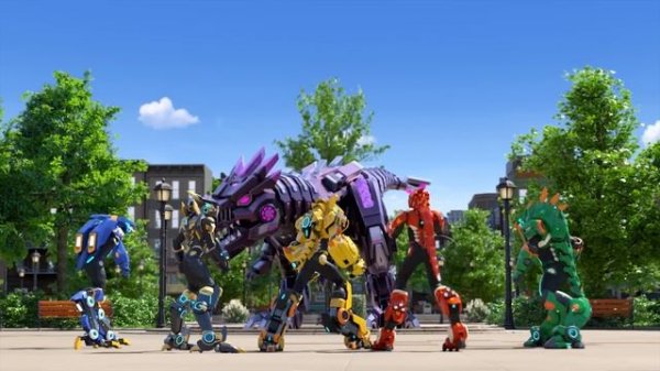 Диностер. Сезон 2. Эпизод 11. Атака чёрного тираннозавра