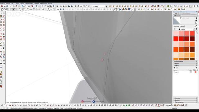 Modelado 3D de personaje utilizando Sketchup 2017 смотреть онлайн