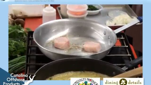 Sea Bass with Coconut Curry Sauce смотреть онлайн