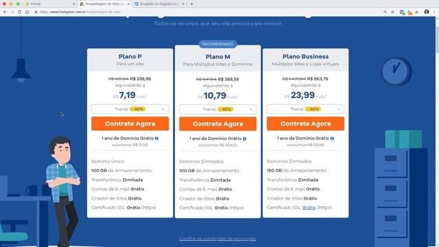 Renda Extra 10x - 0606 - Criando o seu Portfólio - Parte 2 - Contratando um servidor de hospedagem смотреть онлайн