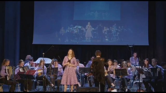 "МЕЛОДИЯ" А.Пахмутова ОРНИ "Колорит" солистка Анна Суворова смотреть онлайн