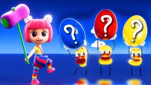 Большие шарики, Вкусные яблоки, Яйца с Сюрпризами | D Billions Детские Песни