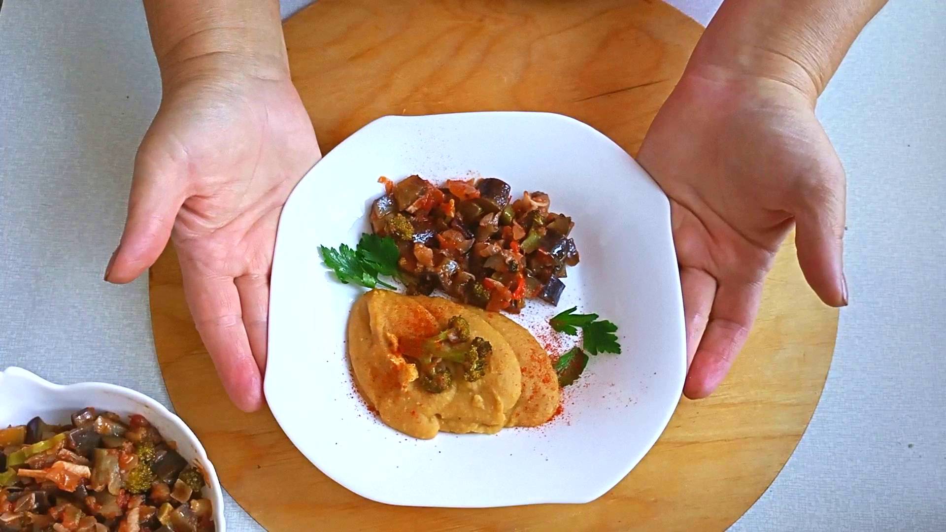 Баклажан и гарнир Рецепт Полноценного Полезного Обеда Это просто приготовить смотреть онлайн