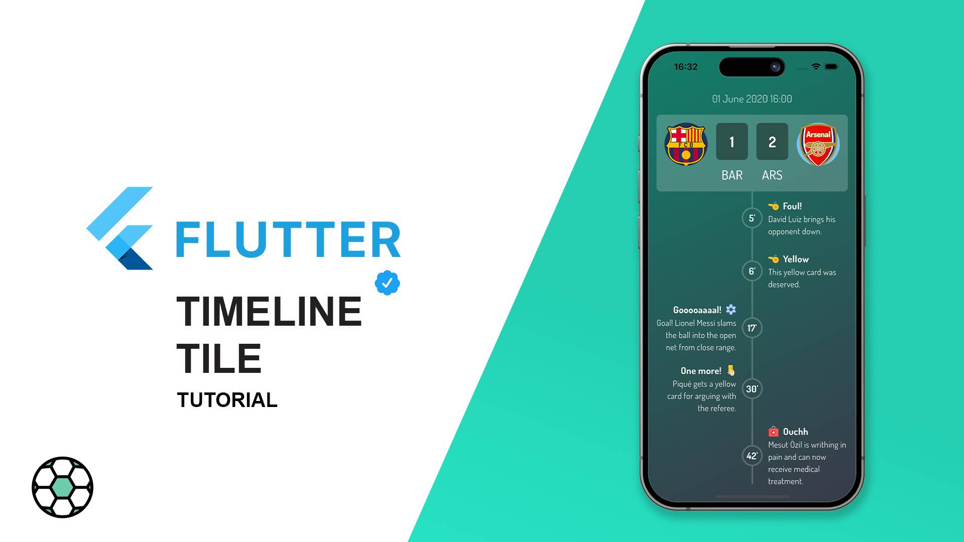 Flutter Football Timeline Tile - Create Stunning Timelines in Your App! смотреть онлайн