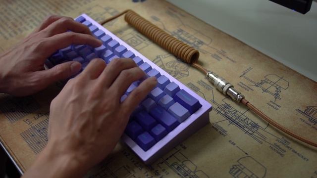 BRUTAL 60 FR4 Plate + PBT Vaporwave Typing Sounds (Banana Split Switches) | Keyboard ASMR смотреть онлайн