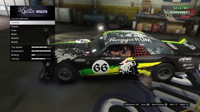 GTA V Online NEW Declasse Drift Tampa customization смотреть онлайн