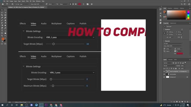 How To Compress Video In Premiere Pro cc 2020 смотреть онлайн