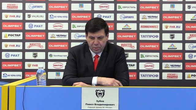 Пресс-конференция ХК Челны - Молот. Зубков смотреть онлайн