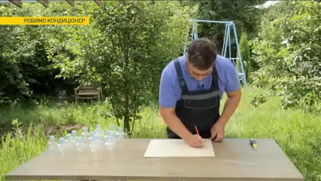 Кондиционер из пластиковых бутылок смотреть онлайн