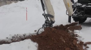 Тест-драйв экскаватора-погрузчика Terex TLB840 в Химках