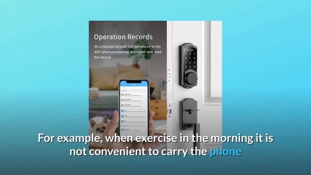 Smart Deadbolt, SMONET Bluetooth Door Lock Keyless смотреть онлайн
