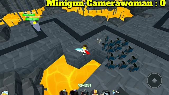 Mace Camerawoman VS Minigun Camerawoman VS Dark Camerawoman | Toilet Tower Defense | Episode 6 смотреть онлайн