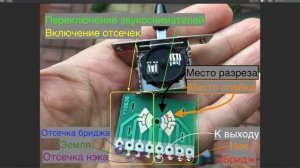 Распайка 5-и позиционного переключателя на примере Ibanez RG631